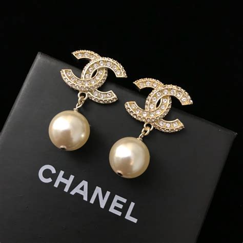 chanel inspired earrings wholesale.